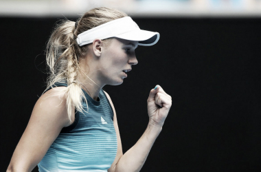 Wozniacki sigue en camino a la defensa