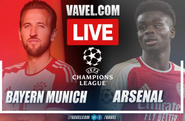 Bayern Munich vs Arsenal LIVE: Stream, Score Updates and How to Watch UEFA Champions League Match