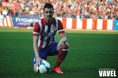 David Villa debuta con gol