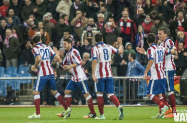 El Atlético de Madrid coge velocidad de crucero