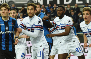 Serie A - Atalanta rabbiosa ma poco lucida, la Sampdoria vince col pallonetto di Duvàn Zapata (1-2)