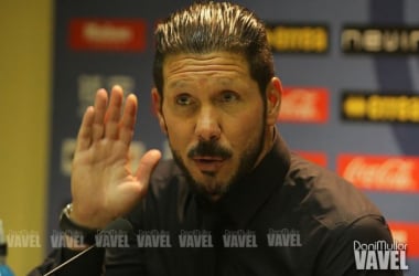 Simeone: &quot;No concretamos el partido en el primer tiempo&quot;