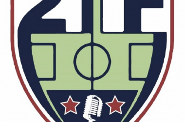 2 Up Front #78 (Boston Breakers Steph Verdoia, Chicago Red Stars Taylor Comeau, VAVEL USA Chris Blakely, Soccer Analyst Simon Mitchell)