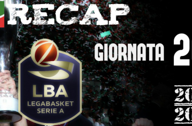 Legabasket: risultati e tabellini della ventesima giornata