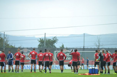 Los celestes dicen adiós a los entrenamientos vespertinos