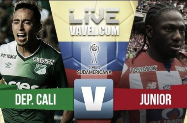 Cali y Junior empatan en la Sudamericana (1-1)