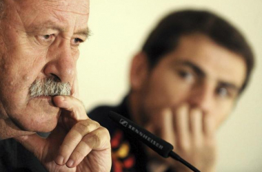 Del Bosque: &quot;Casillas es un mito del fútbol español&quot;