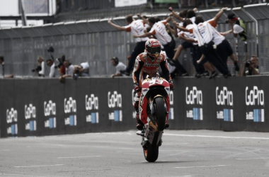 Marc Marquez on top as Moto GP arrives in Germany