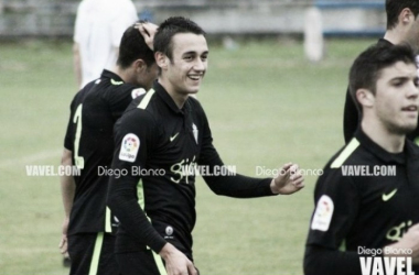 Pedro Díaz: &quot;Es un premio estar haciendo la pretemporada con el primer equipo&quot;