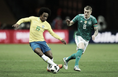 Controle da bola, vacilos e 'jogo estranho': jogadores alemães repercutem revés diante do Brasil