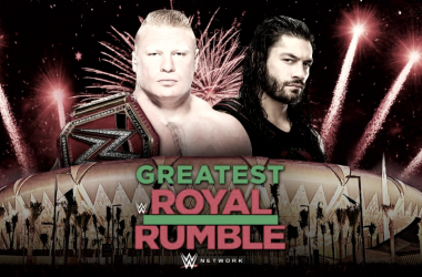 Cartelera WWE Greatest Royal Rumble