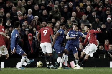 El United no pasa del empate ante Everton