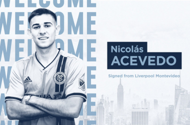 Nicolás Acevedo firma
por New York City FC