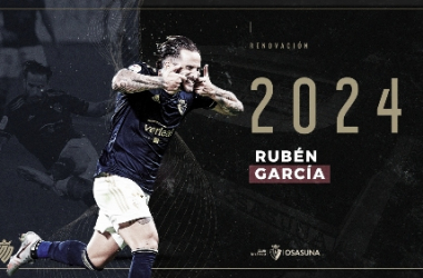 OFICIAL: Rubén García renueva hasta 2024