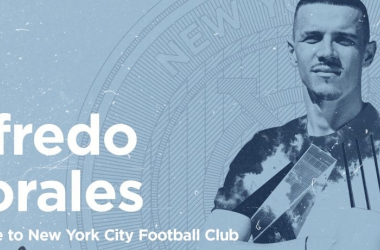 Alfredo Morales firma
por New York City FC