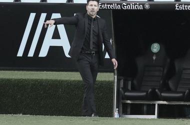 Simeone: "Nos quedamos con la sensación de haber hecho un gran partido"