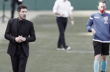 Simeone: "Iremos partido a partido como hasta el momento"