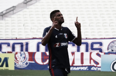 Isaque marca seu primeiro gol com a camisa do Fortaleza