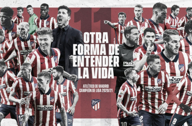 Atlético de Madrid, CAMPEÓN de la temporada 20/21