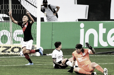 Atlético-GO vence Corinthians fora de casa e leva vantagem para jogo de volta da Copa do Brasil