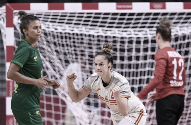 No handebol feminino, Brasil perde para Espanha em jogo equilibrado nas Olimpíadas