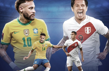 Resumen Brasil vs Perú en las eliminatorias a Catar (2-0)