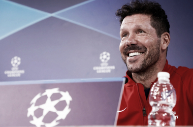 Simeone: "Llevaremos el partido hacia donde les podamos hacer daño"