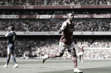 Gabriel Jesus, la figura del partido con un doblete | Fotografía: Premier League&nbsp;