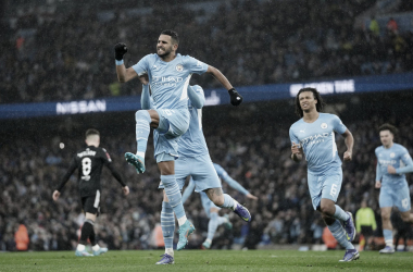 Mahrez brilha, e Manchester City goleia Fullham na FA Cup