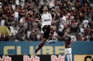 Arão sai do banco para virar o jogo e dar vitória ao Flamengo em Madureira