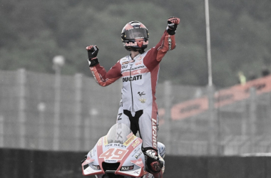Fabio Di Giannantonio ganador del Gran Premio de Qatar/ Fuente: Gresini Racing&nbsp;