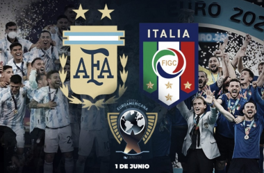 Argentina e Italia se disputarán la Finalísima