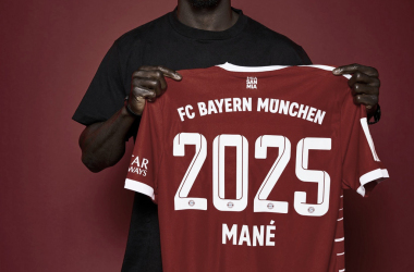  Oficial: Mané, nuevo jugador del FC Bayern Múnich
