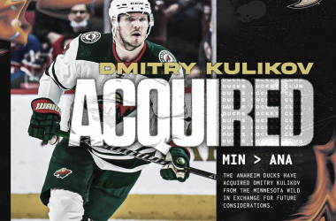 El defensa Kulikov
se une a las filas de los Ducks