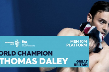 Tom Daley acaba con el reinado chino en los diez metros