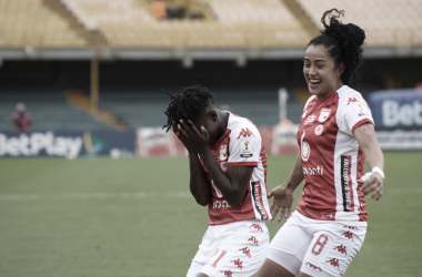 Santa Fe acabó con el invicto de Atlético Nacional en la liga femenina
