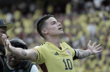 Com golaço de James Rodríguez, Colômbia e Uruguai empatam pelas Eliminatórias