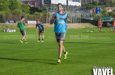 Juan Villar no entrena por una lumbalgia