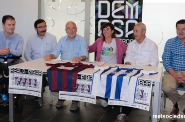 Presentado el amistoso Real Sociedad - Eibar