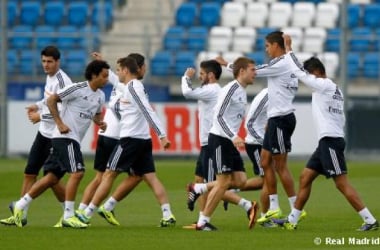 Primer entrenamiento pensando en la Juventus