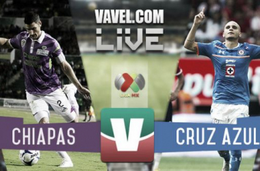 Resultado Jaguares Chiapas - Cruz Azul en Liga MX 2015 (2-1)