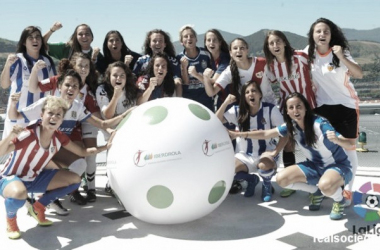 Las chicas de la Real Sociedad competirán en la ‘Iberdrola Primera División Femenina RFEF’