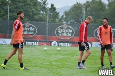 El Celta ya prepara el partido contra el Rayo