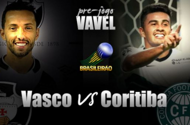 Pré-jogo: Em duelo de desesperados, Vasco recebe Coritiba visando reagir no Brasileirão
