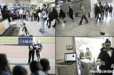 Simulacro de evacuación en Anoeta