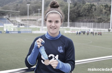 Nerea Eizagirre: &quot;Estamos muy contentas con el trabajo y con el bronce&quot;