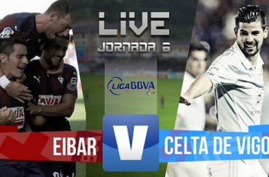 Resultado Eibar - Celta de Vigo en la Liga BBVA 2015 (1-1)