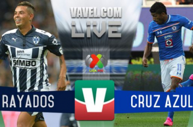 Resultado Rayados de Monterrey - Cruz Azul en Liga MX 2015 (1-1)