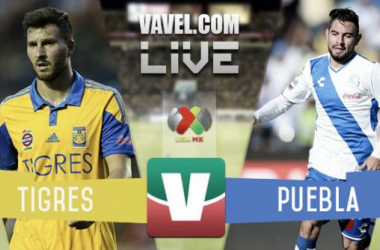 Resultado Tigres - Puebla en Liga MX 2015 (0-1)