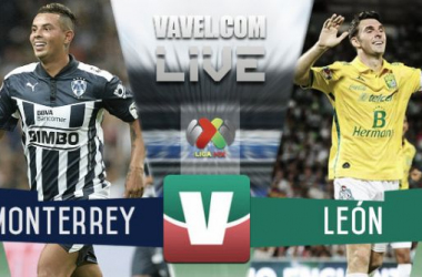 Resultado Rayados Monterrey - León en Liga MX 2015 (4-0)